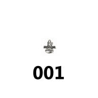 RETRO SPORTS Silver Charms（ mixed pack）