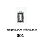 Sparkling Alloy Charms‑Assorted Styles for DIY Jewelry（ mixed pack）