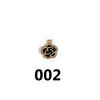 FASHION CHARMS - Chic Enamel & Crystal Pendants (mixed pack)