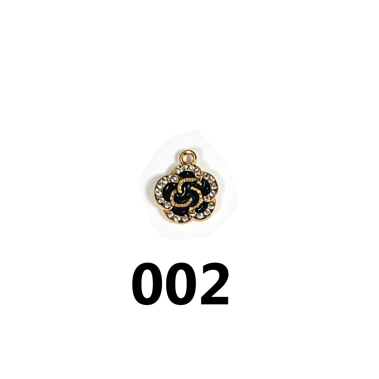 FASHION CHARMS - Chic Enamel & Crystal Pendants (mixed pack)