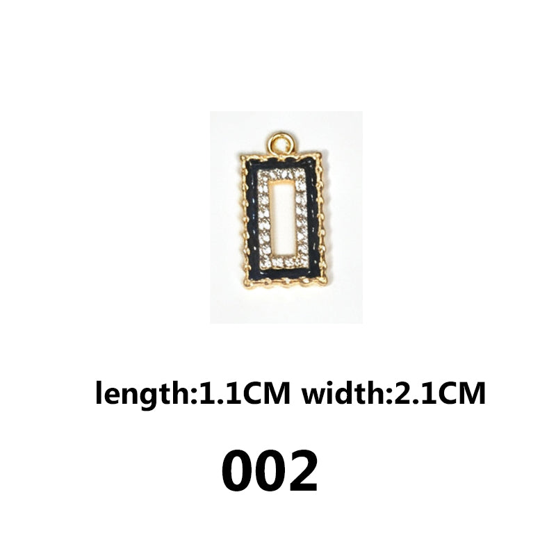 Sparkling Alloy Charms‑Assorted Styles for DIY Jewelry（ mixed pack）