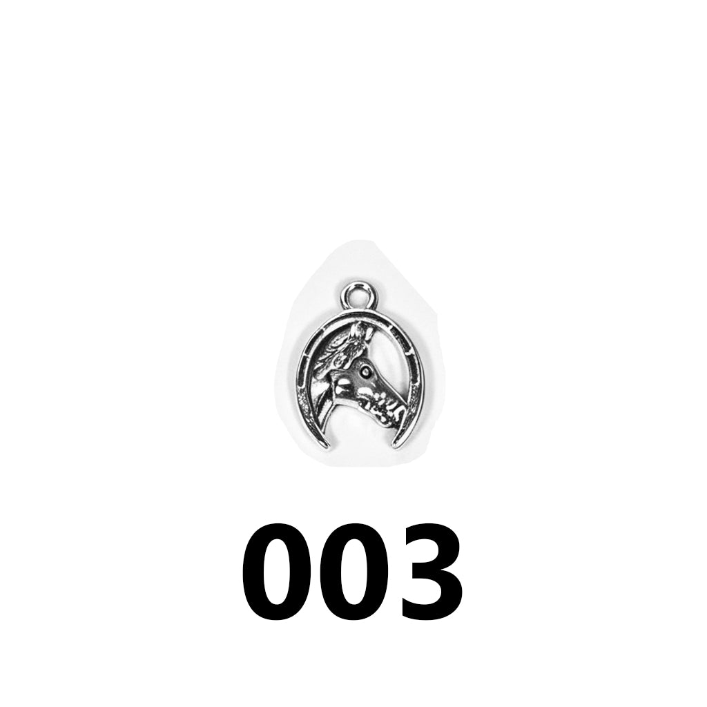 WESTERN CHARM SET‑Vintage Cowboy Style Pendants（ mixed pack）