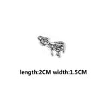 Vintage Dog Charms‑Antique Silver Alloy Collection（ mixed pack）