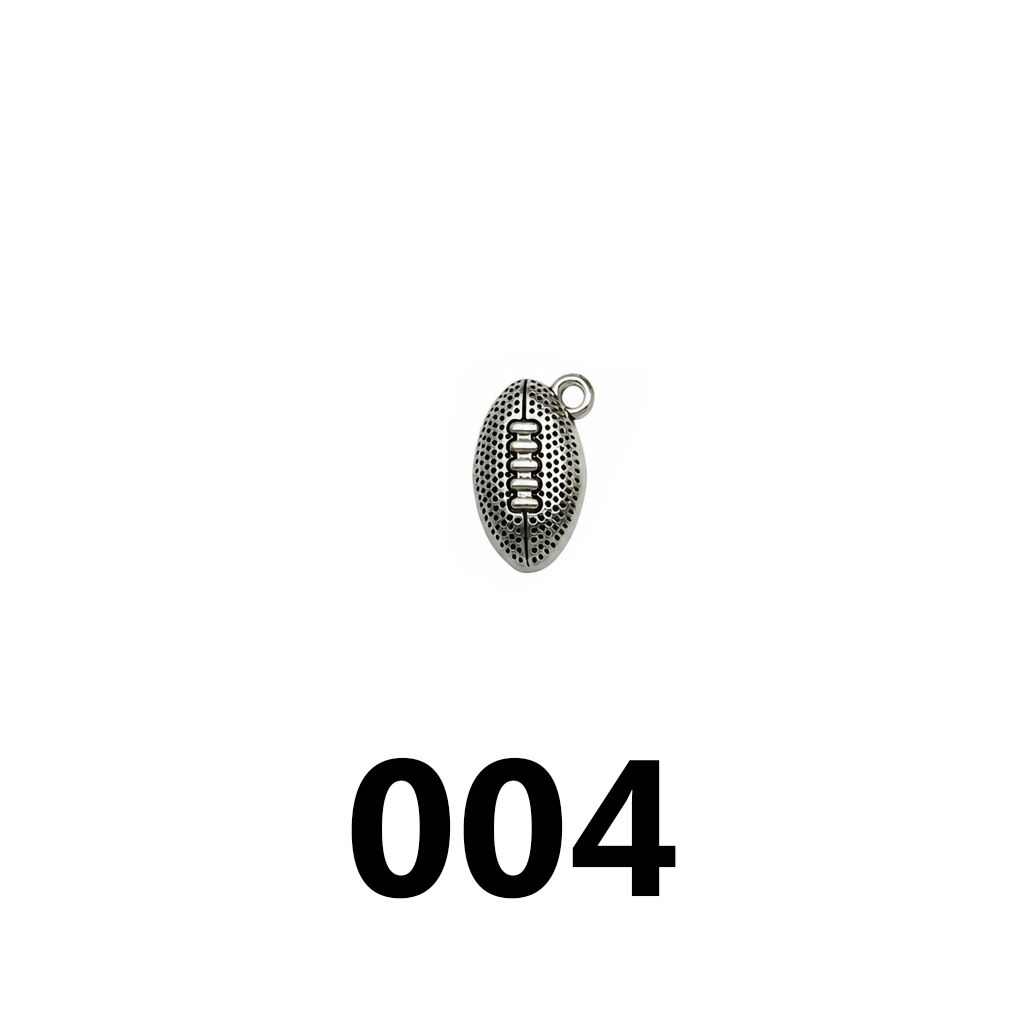 SPORTS CHARMS‑Vintage Silver DIY Collection（ mixed pack）
