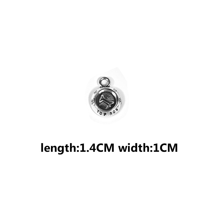 Vintage Dog Charms‑Antique Silver Alloy Collection（ mixed pack）