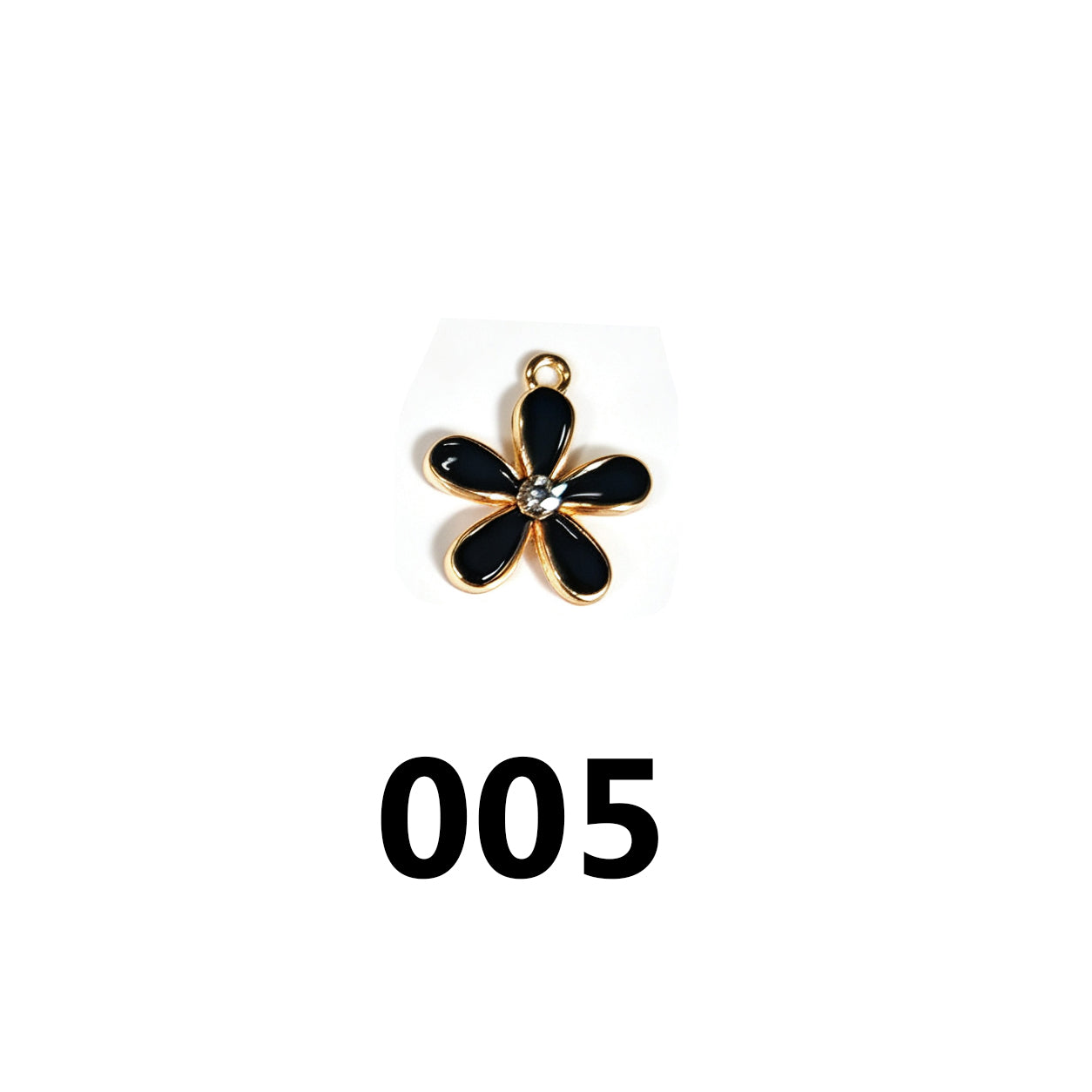FASHION CHARMS - Chic Enamel & Crystal Pendants (mixed pack)