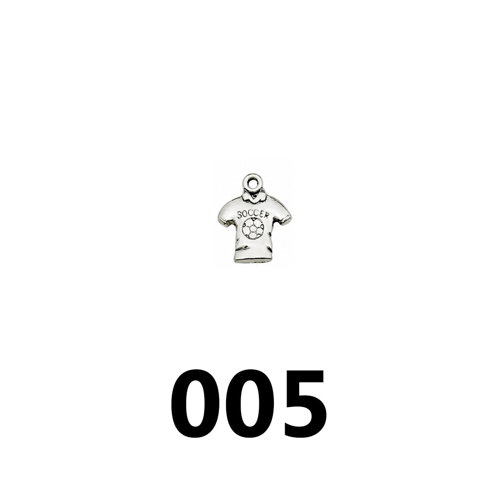 SPORTS CHARMS-Vintage Silver DIY Collection (mixed pack)