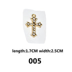 DIAMOND CROSS‑Vintage Gothic Charms（ mixed pack）