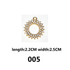 Sparkling Alloy Charms‑Assorted Styles for DIY Jewelry（ mixed pack）