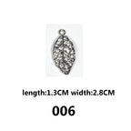 Sparkling Alloy Charms‑Assorted Styles for DIY Jewelry（ mixed pack）