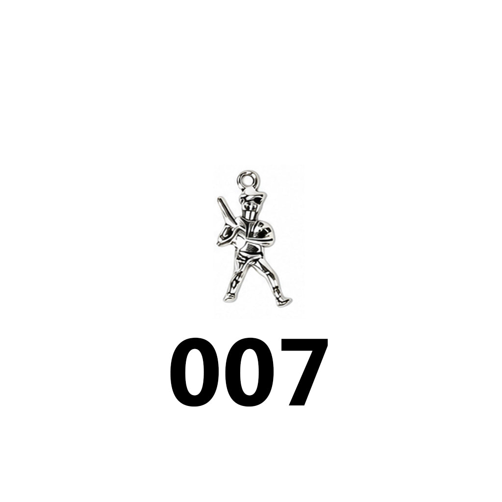 RETRO SPORTS Silver Charms（ mixed pack）
