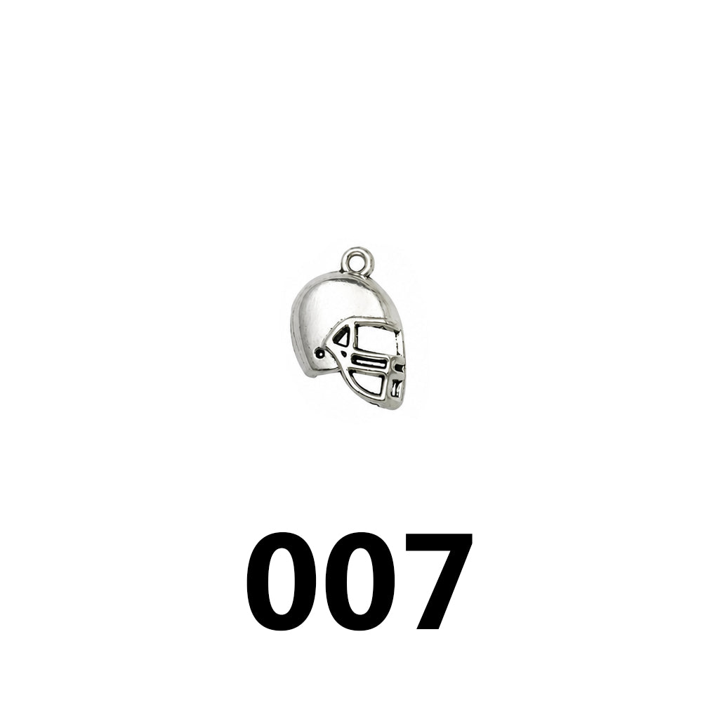 SPORTS CHARMS-Vintage Silver DIY Collection (mixed pack)