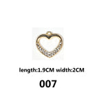 Sparkling Alloy Charms‑Assorted Styles for DIY Jewelry（ mixed pack）