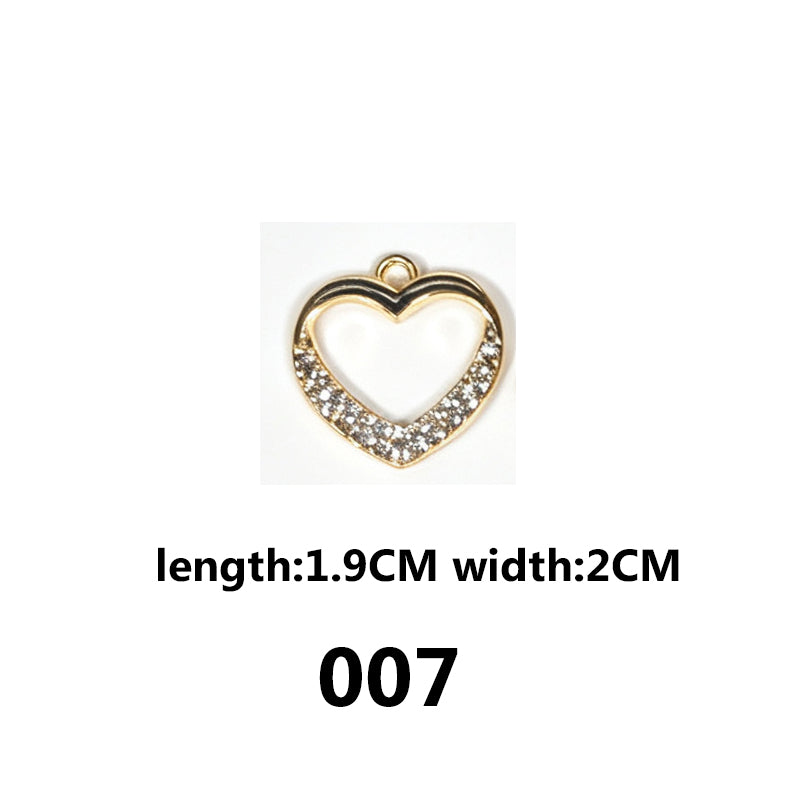 Sparkling Alloy Charms‑Assorted Styles for DIY Jewelry（ mixed pack）
