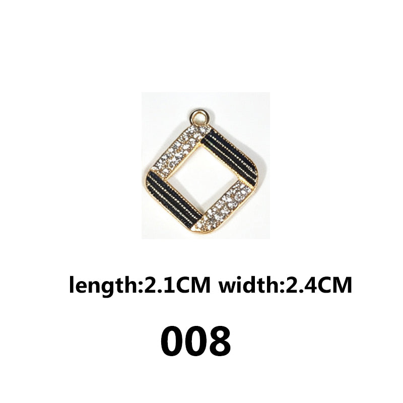 Sparkling Alloy Charms‑Assorted Styles for DIY Jewelry（ mixed pack）