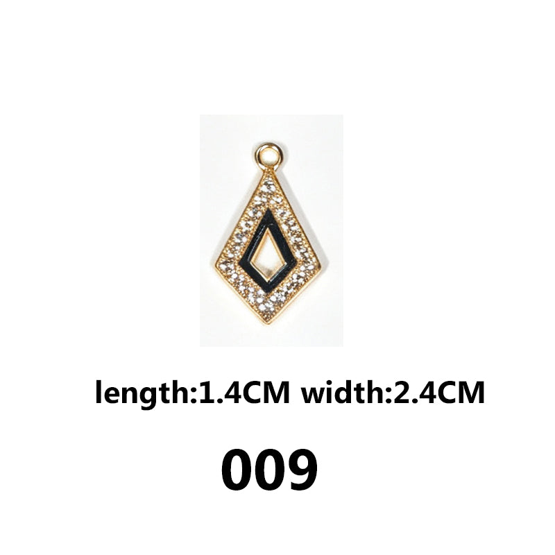 Sparkling Alloy Charms‑Assorted Styles for DIY Jewelry（ mixed pack）