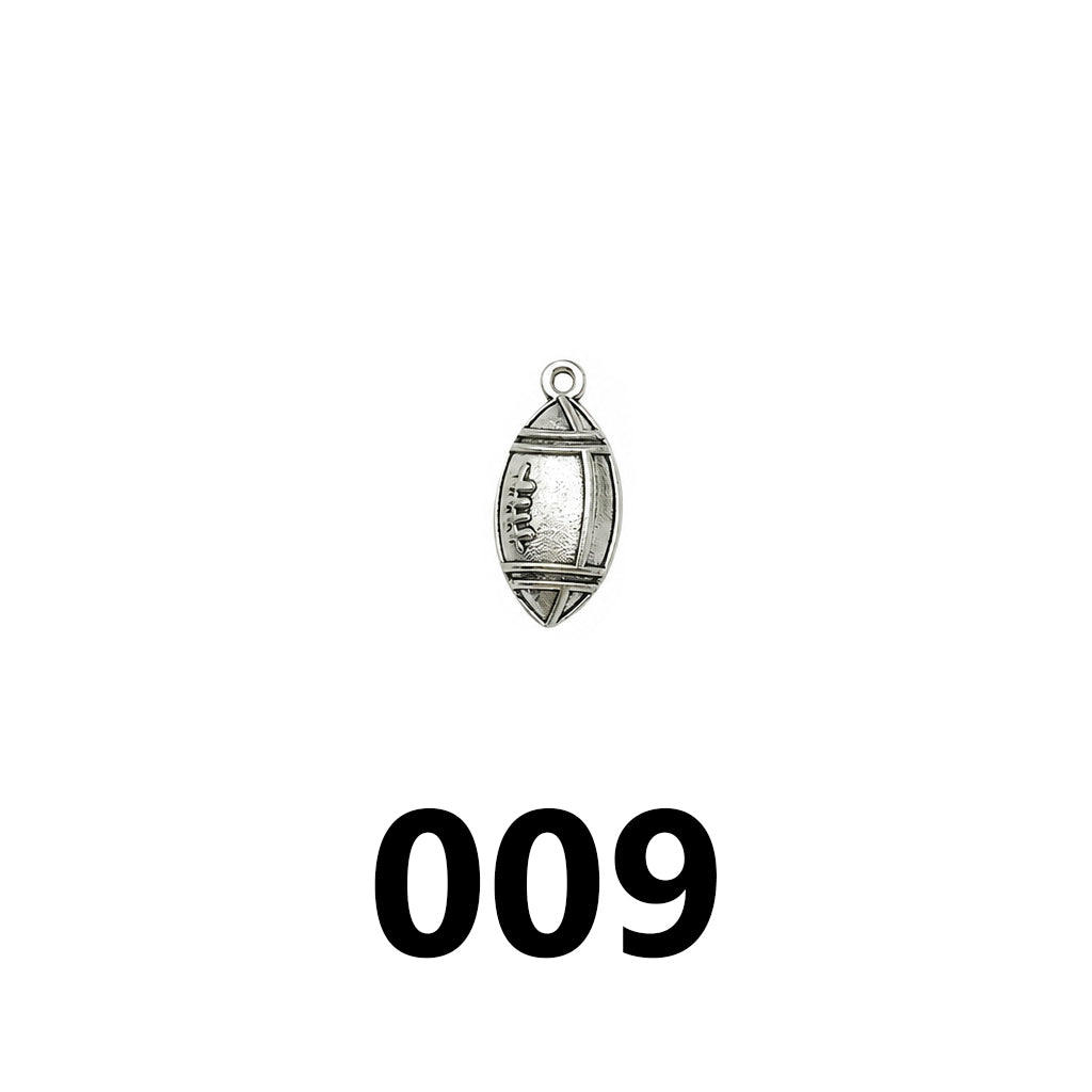 SPORTS CHARMS-Vintage Silver DIY Collection (mixed pack)