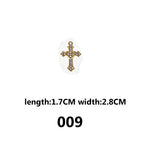 DIAMOND CROSS‑Vintage Gothic Charms（ mixed pack）