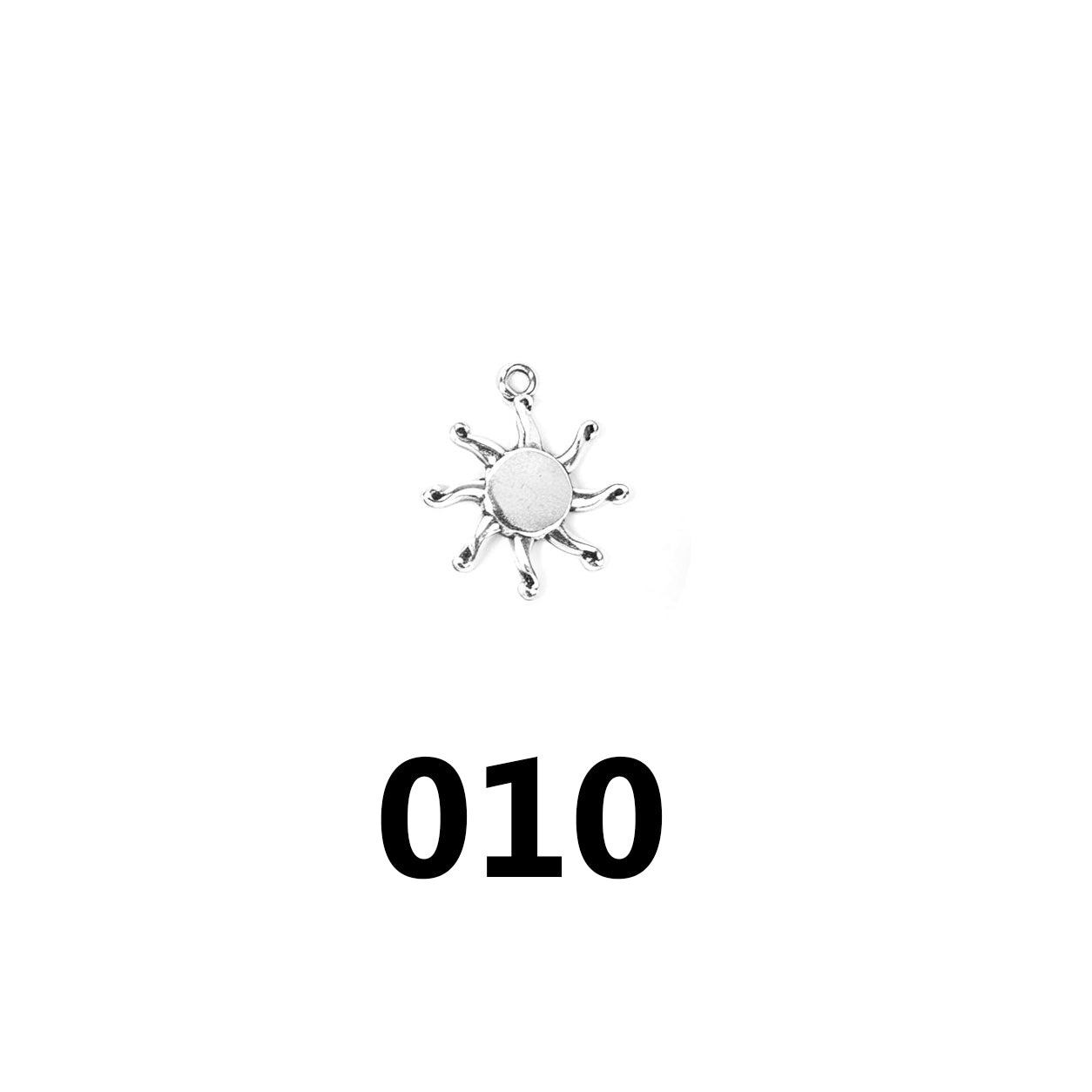 CELESTIAL HARMONY — Sun &amp; Moon Alloy Pendant Charms（ mixed pack）