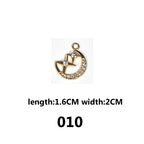 Sparkling Alloy Charms‑Assorted Styles for DIY Jewelry（ mixed pack）