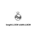 Vintage Dog Charms‑Antique Silver Alloy Collection（ mixed pack）