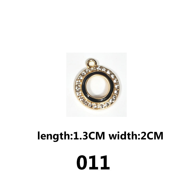 Sparkling Alloy Charms‑Assorted Styles for DIY Jewelry（ mixed pack）