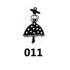 FASHION CHARMS - Chic Enamel & Crystal Pendants (mixed pack)