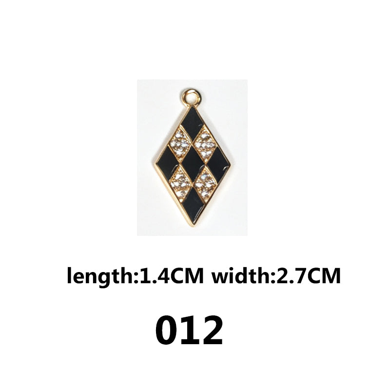 Sparkling Alloy Charms‑Assorted Styles for DIY Jewelry（ mixed pack）