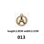 Sparkling Alloy Charms‑Assorted Styles for DIY Jewelry（ mixed pack）