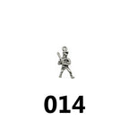 SPORTS CHARMS-Vintage Silver DIY Collection (mixed pack)