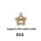 Sparkling Alloy Charms‑Assorted Styles for DIY Jewelry（ mixed pack）