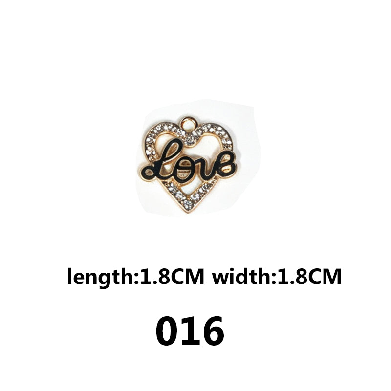 Sparkling Alloy Charms‑Assorted Styles for DIY Jewelry（ mixed pack）