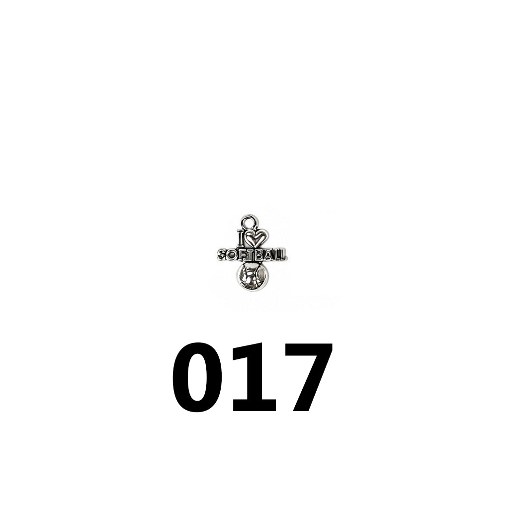 RETRO SPORTS Silver Charms（ mixed pack）