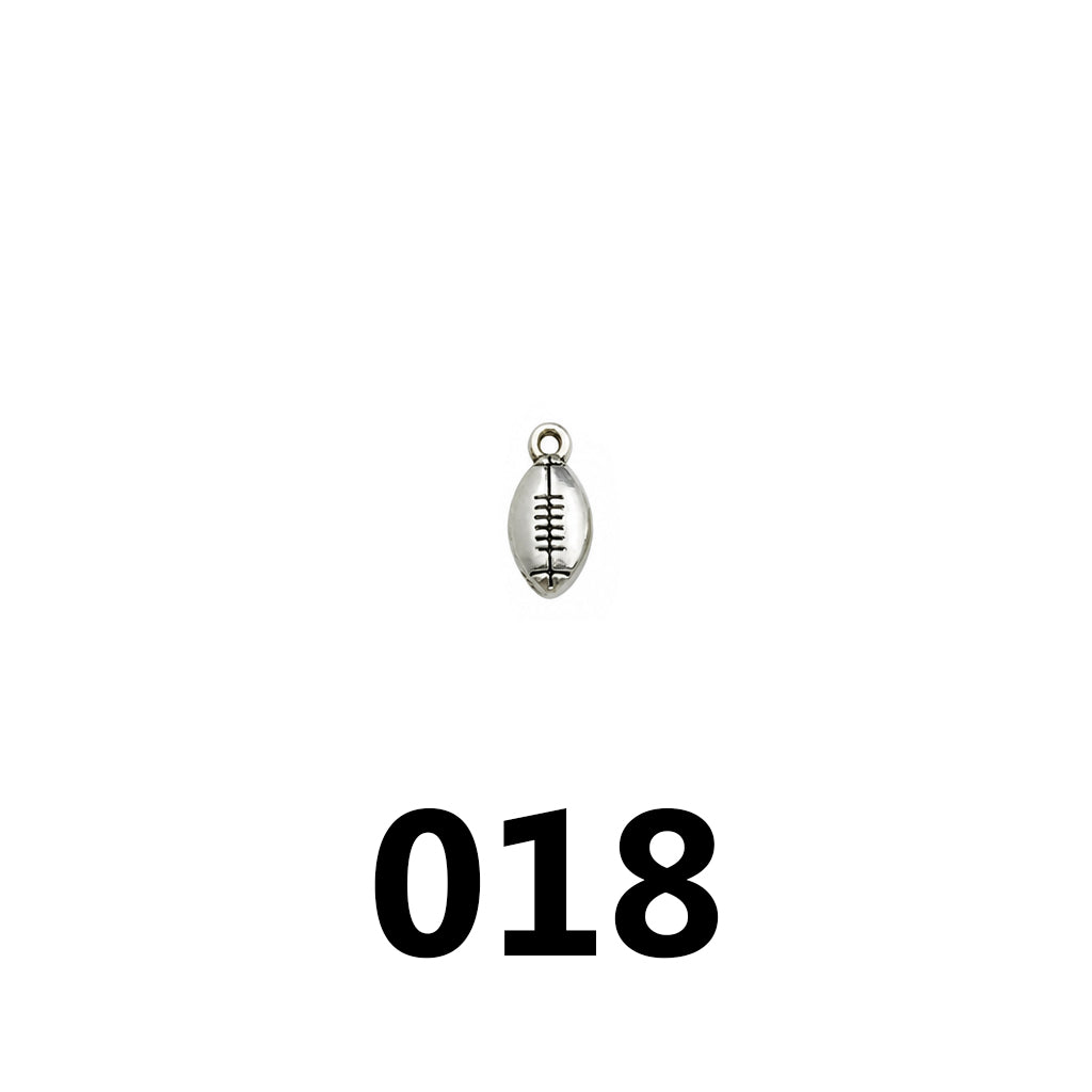 SPORTS CHARMS‑Vintage Silver DIY Collection（ mixed pack）