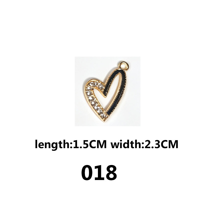 Sparkling Alloy Charms‑Assorted Styles for DIY Jewelry（ mixed pack）