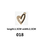 Sparkling Alloy Charms‑Assorted Styles for DIY Jewelry（ mixed pack）