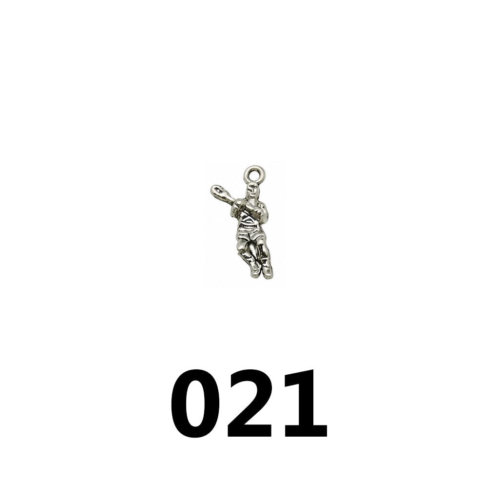 SPORTS CHARMS-Vintage Silver DIY Collection (mixed pack)