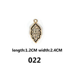 Sparkling Alloy Charms‑Assorted Styles for DIY Jewelry（ mixed pack）