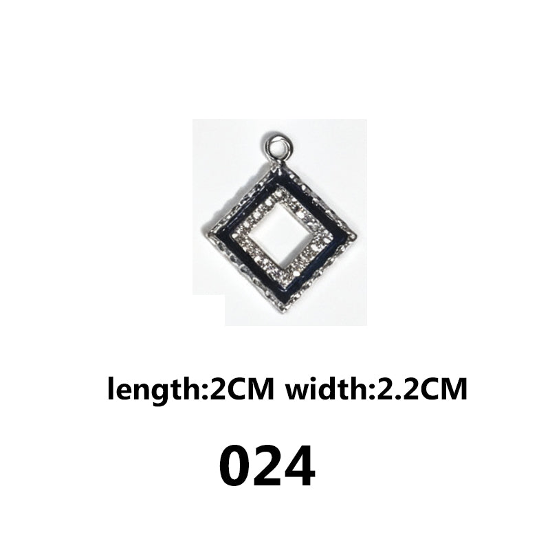 Sparkling Alloy Charms‑Assorted Styles for DIY Jewelry（ mixed pack）