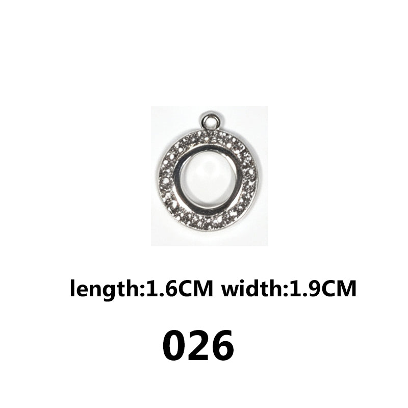 Sparkling Alloy Charms‑Assorted Styles for DIY Jewelry（ mixed pack）