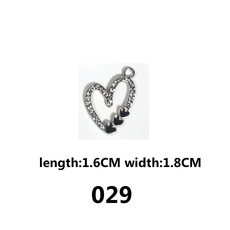 Sparkling Alloy Charms‑Assorted Styles for DIY Jewelry（ mixed pack）