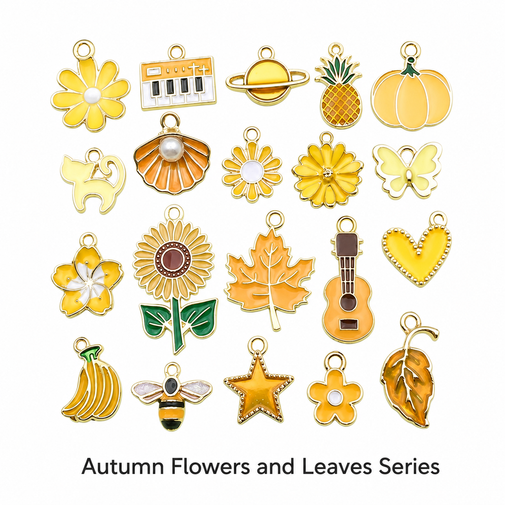 Autumn Charms | Vibrant Enamel DIY Set (mixed pack)