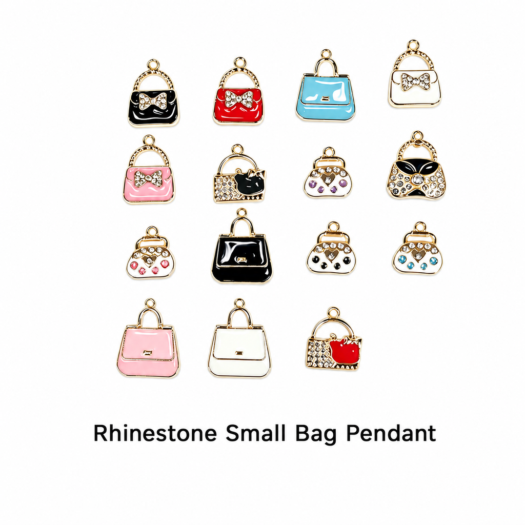 Chic Charms‑Mini Rhinestone Handbag Collection（ mixed pack）