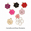 Floral Grace Enamel Charm Collection（ mixed pack）