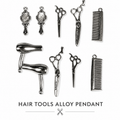 Hair Tools Charms | Vintage Alloy Pendants（ mixed pack）