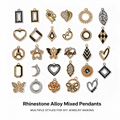 Sparkling Alloy Charms‑Assorted Styles for DIY Jewelry（ mixed pack）