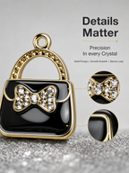 Chic Charms‑Mini Rhinestone Handbag Collection（ mixed pack）
