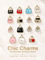 Chic Charms‑Mini Rhinestone Handbag Collection（ mixed pack）