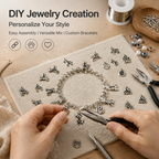 Vintage Dog Charms‑Antique Silver Alloy Collection（ mixed pack）