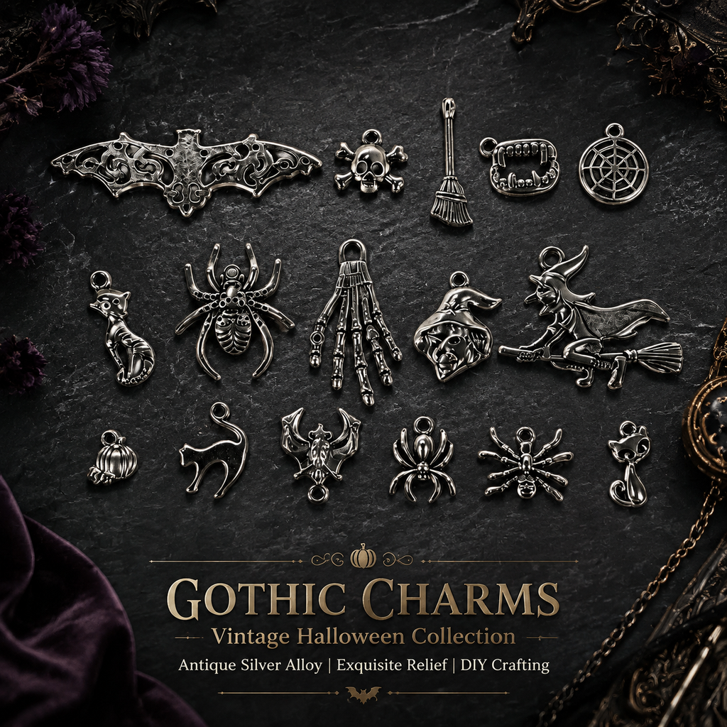 GOTHIC CHARMS‑Vintage Halloween Collection（ mixed pack）